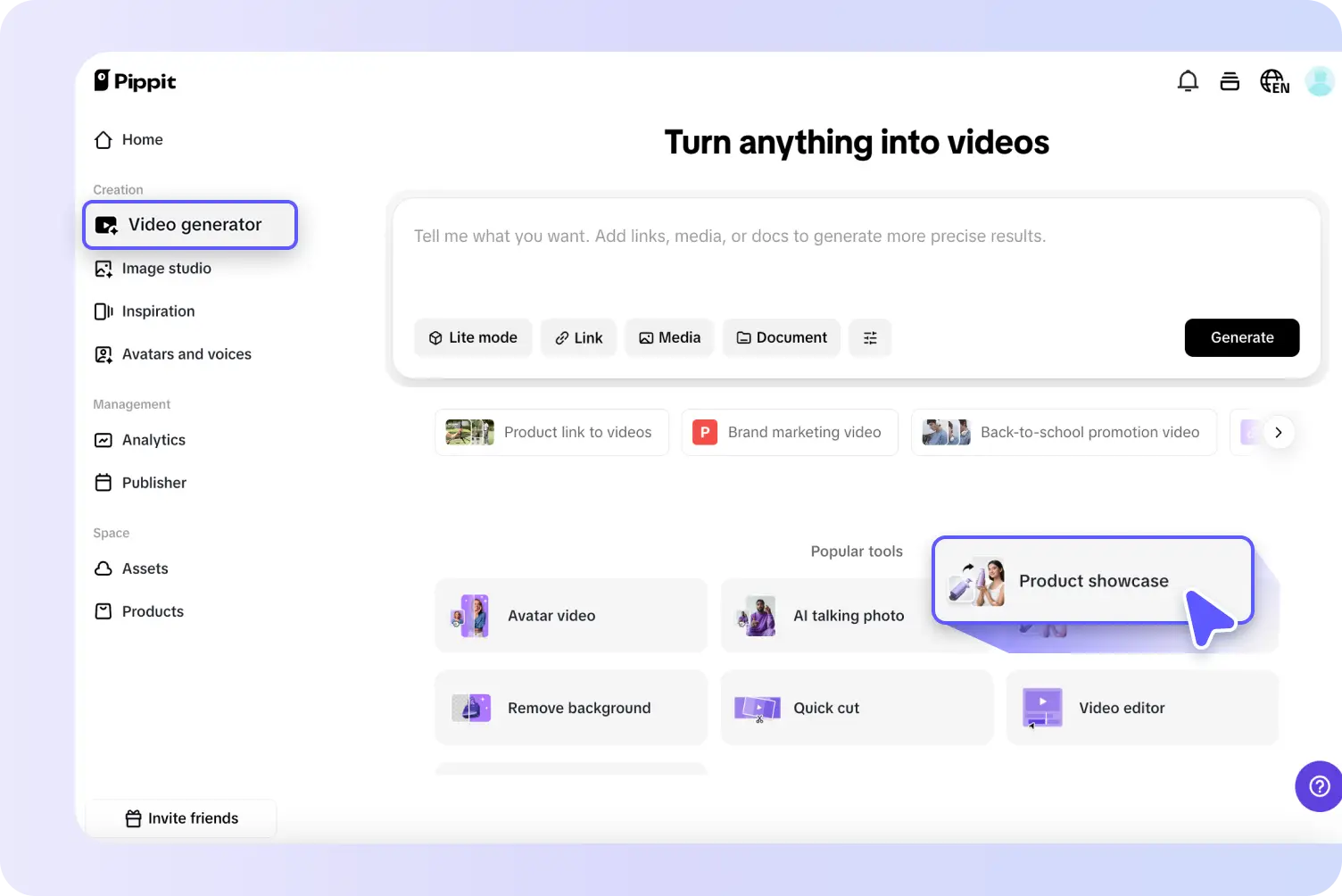 Access the virtual try-on feature