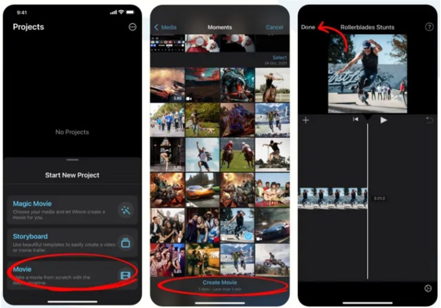 How to convert MOV to MP4 on iPhone with iMovie app?
