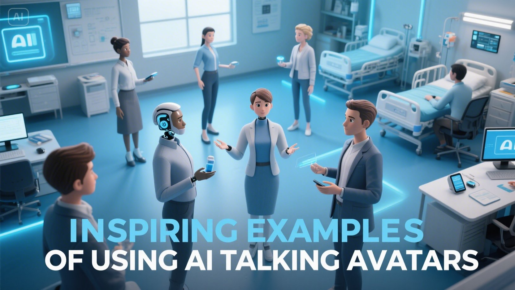 Inspiring examples of using AI talking avatars