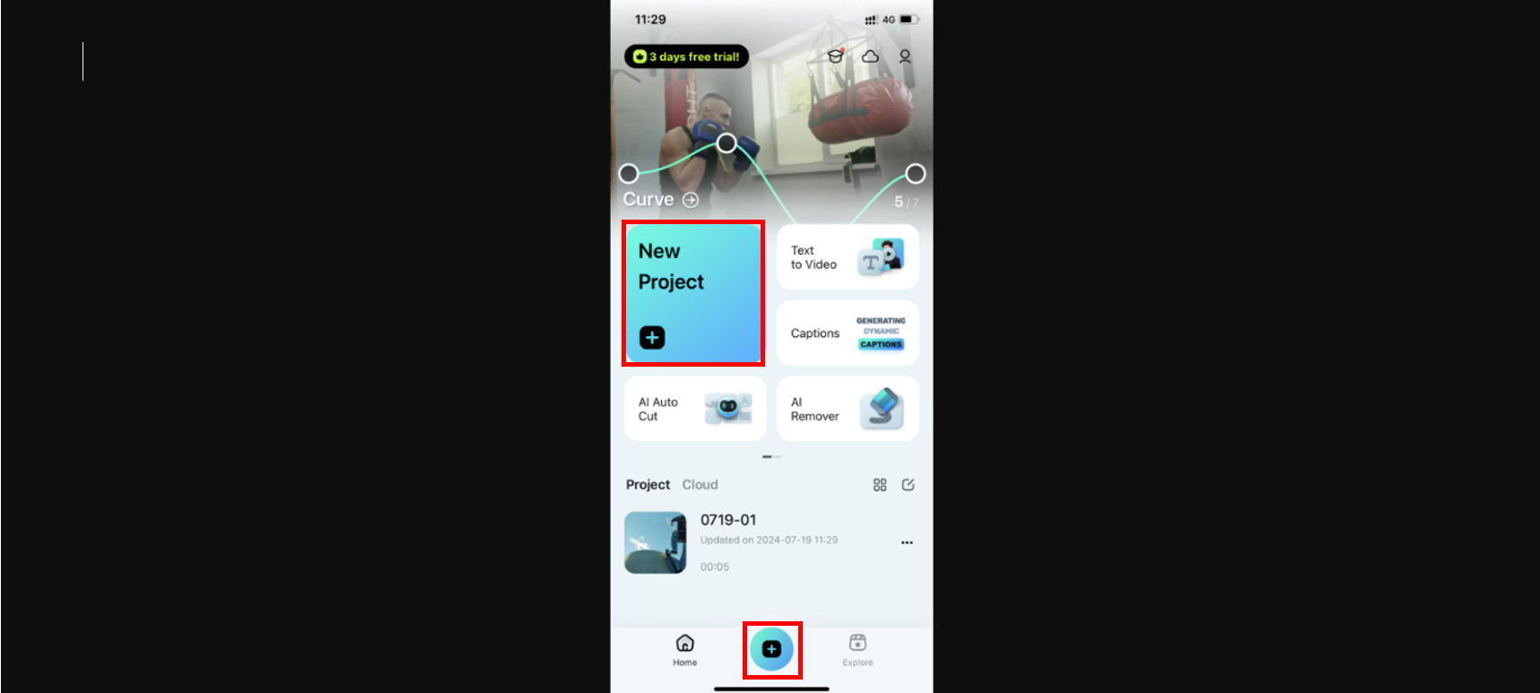 Nhập video của bạn