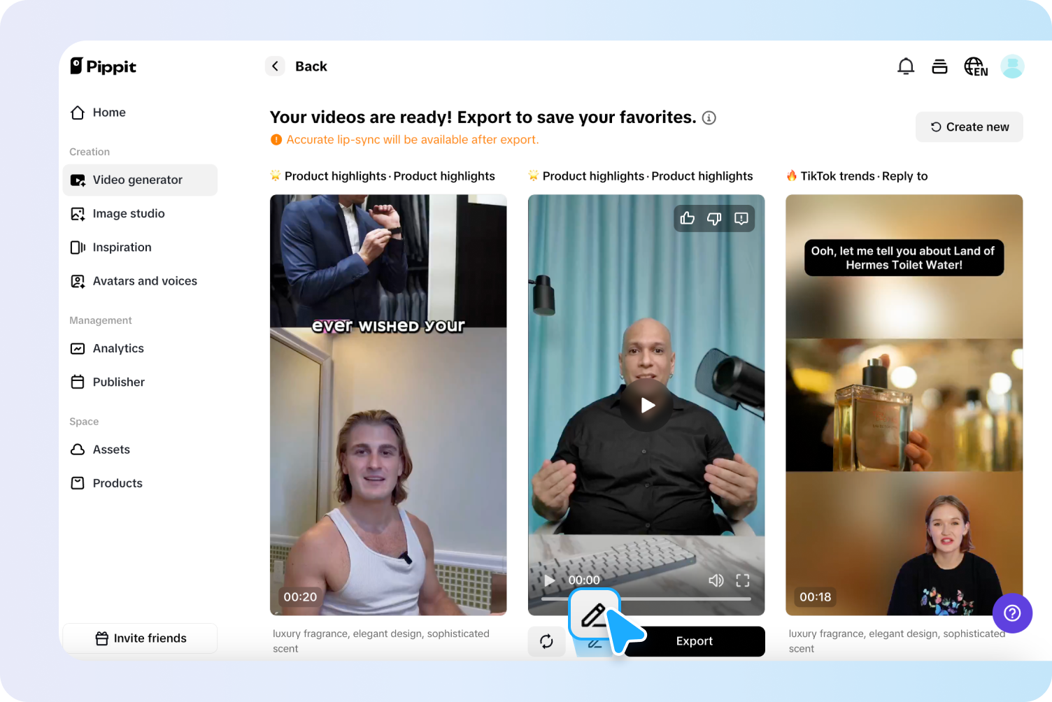  Repurse your video with AI
