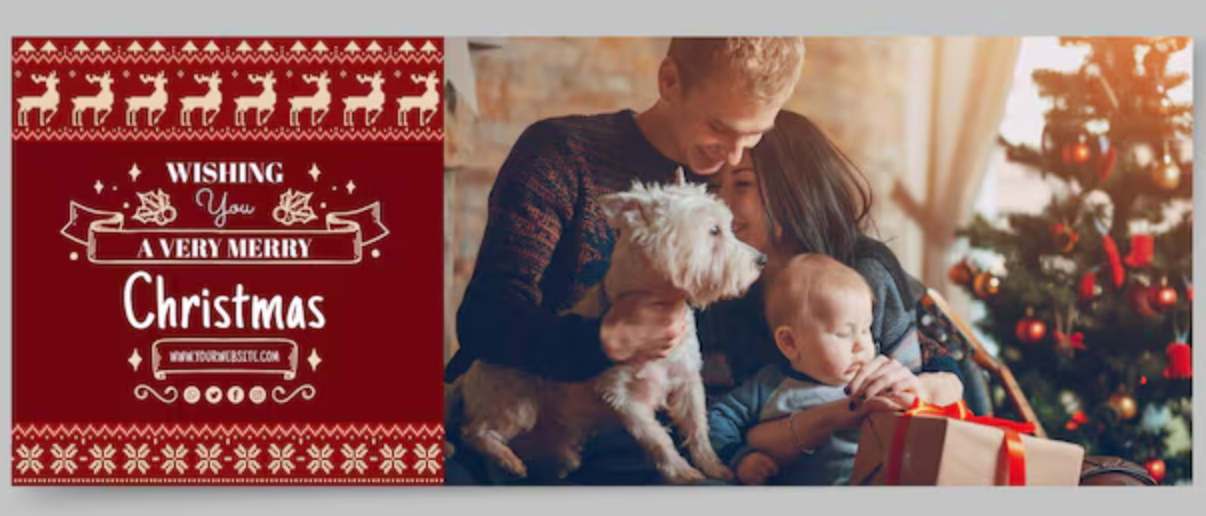 Christmas Facebook cover photo ideas