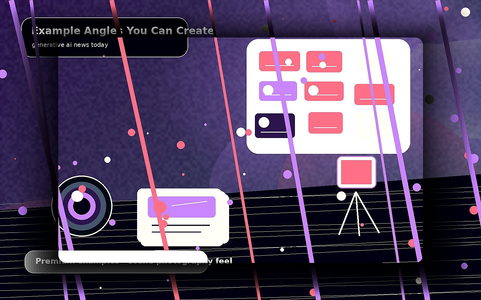 Example Angles You Can Create — premium scene image for generative ai news today