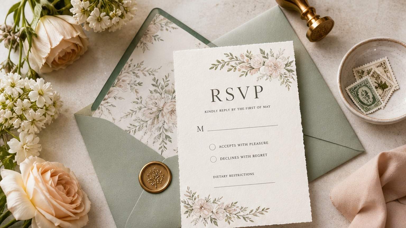 AI RSVP Card Maker hero image