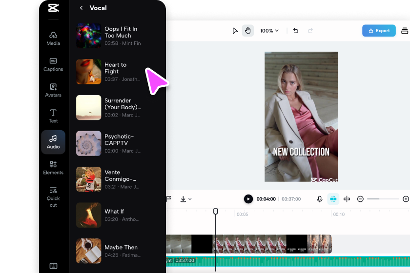 Dostosuj swoje modowe wideo