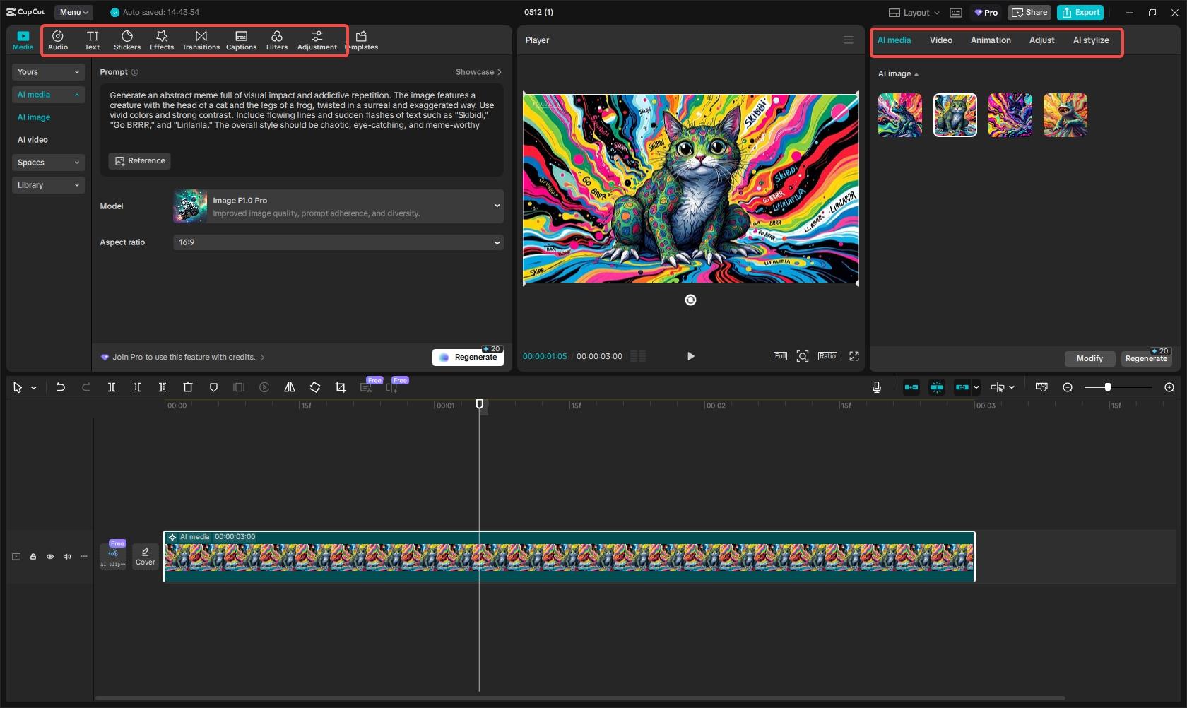 Edit brainrot meme