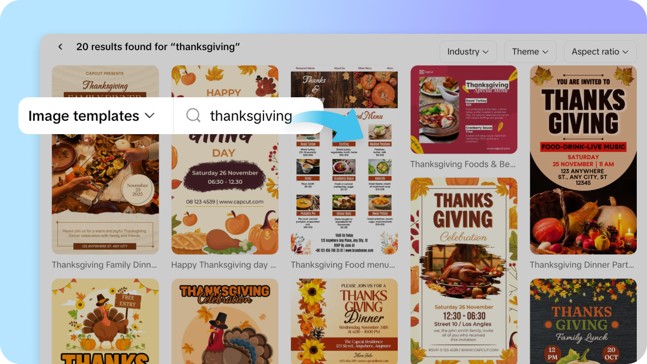 Customizable design templates
