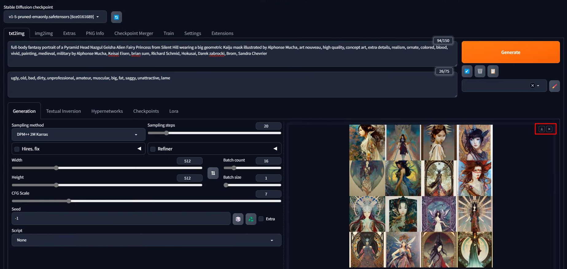 Using text to image tool in Diffusion AI image generator