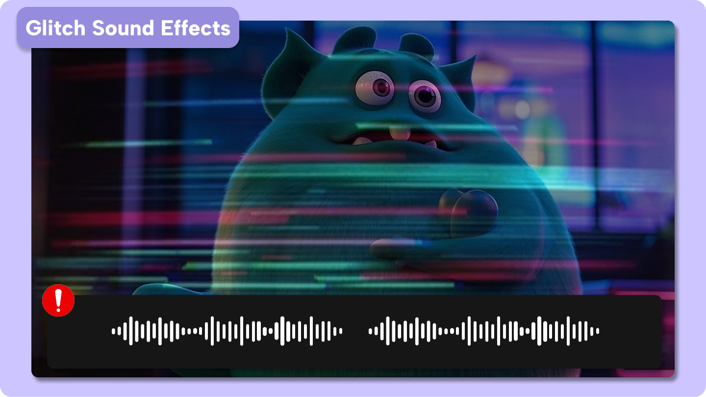 glitch ljudeffekt