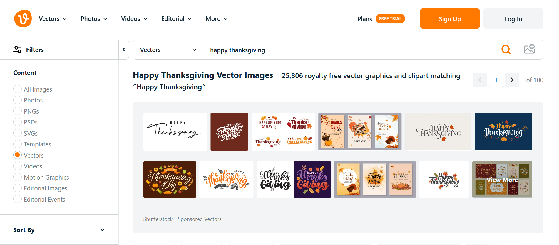 Vecteezy - website to find Happy Thanksgiving background