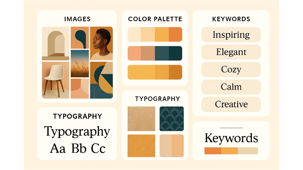 Essential elements to include in your mood board