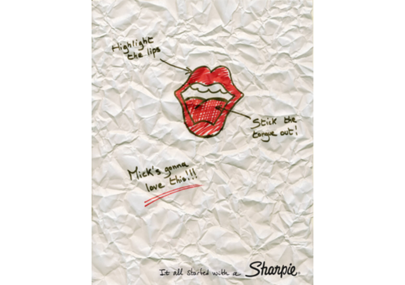 Sharpie - a well-known ad magazine logo