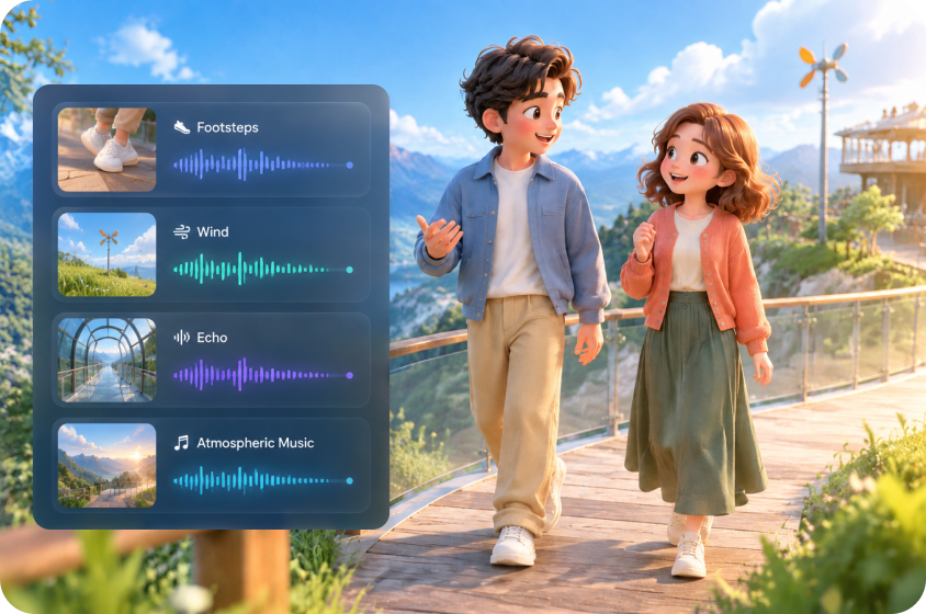 Bangun adegan audio yang imersif