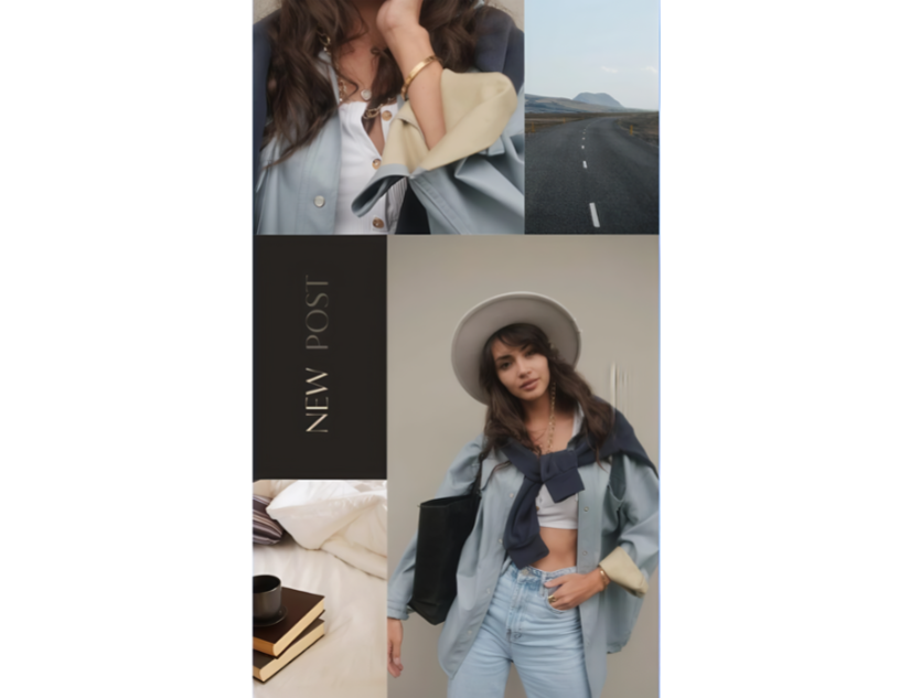 Minimal and Neutral Instagram Story template