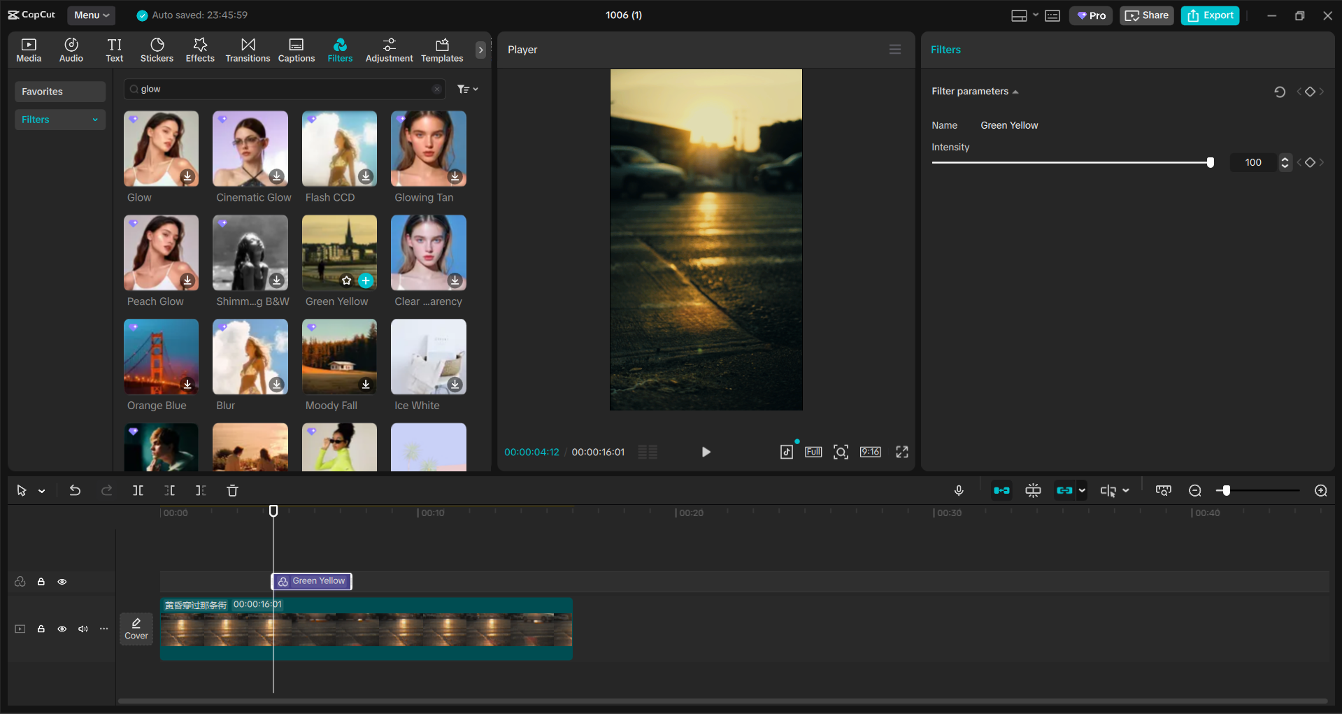 Interface of the CapCut desktop video editor - a simpler way to add filters to TikTok videos