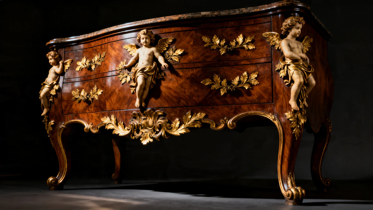 Baroque style furniture visual