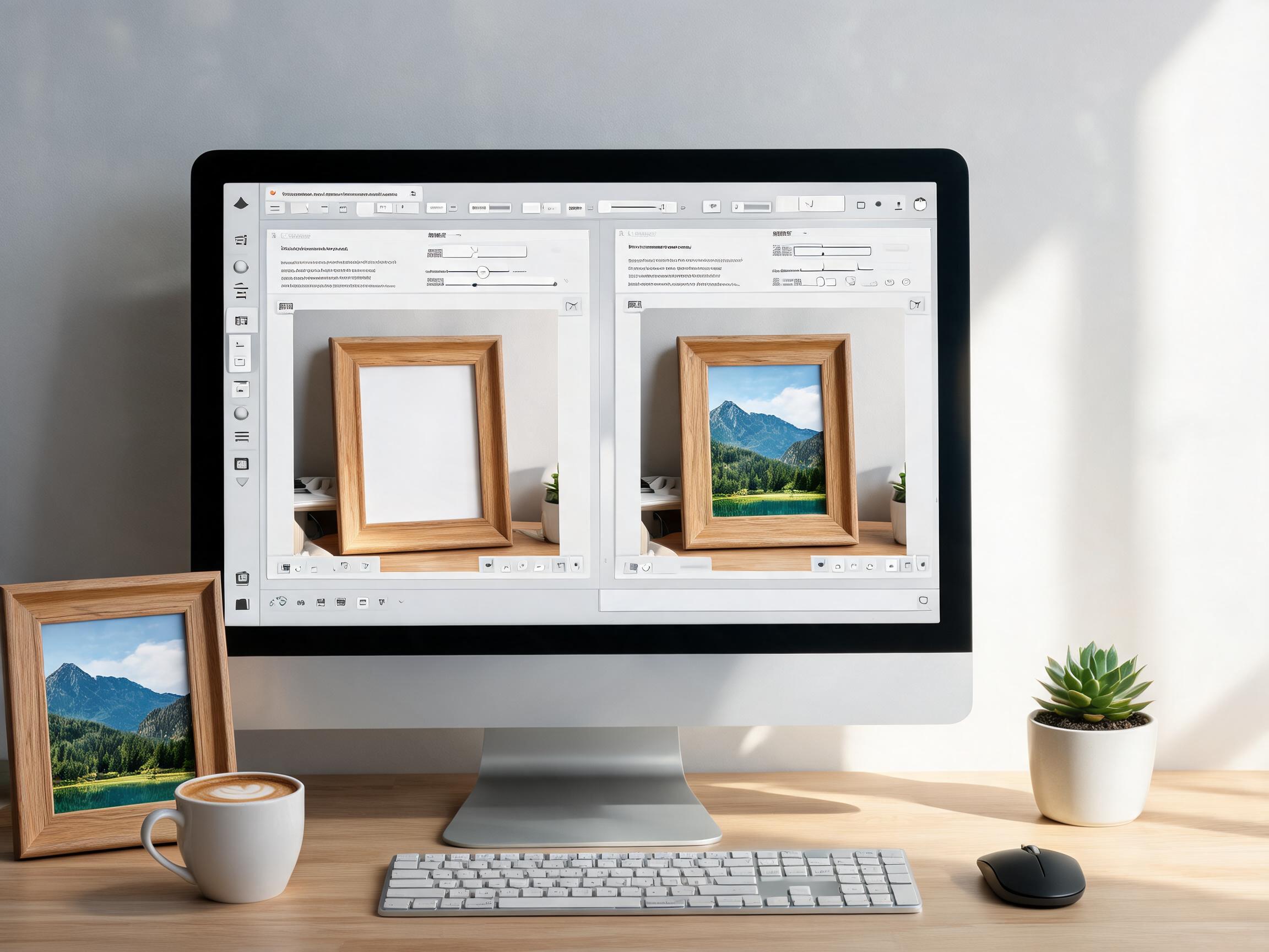 Flux Kontext image editing workspace