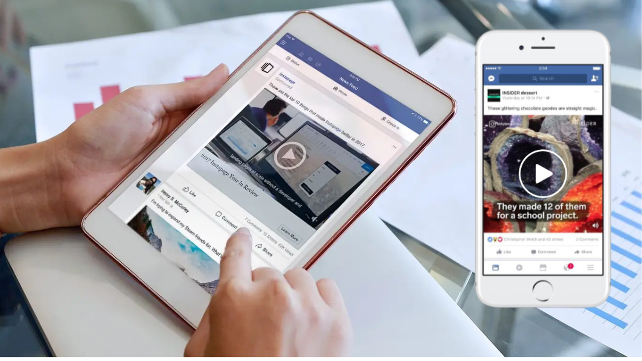 โฆษณาแบบอินสตรีมบน Facebook