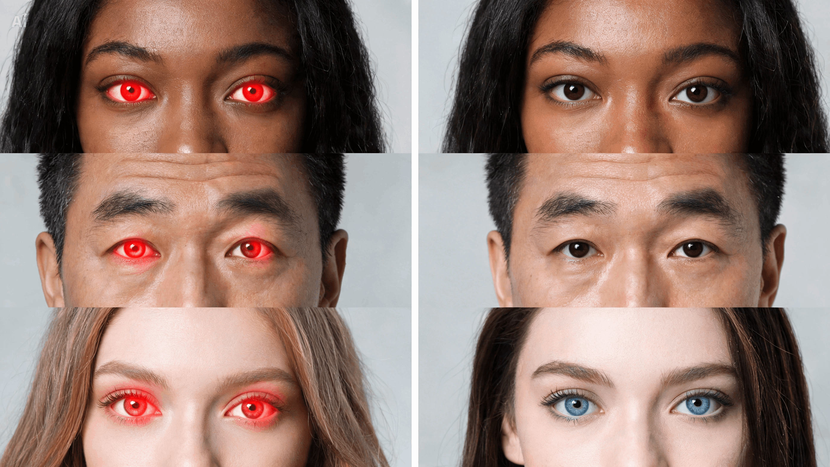 Compare Before And After Eye Corrections