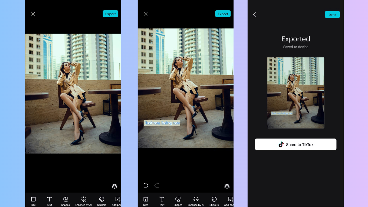 CapCut App - Ultimate app to add text to photos on Iphone