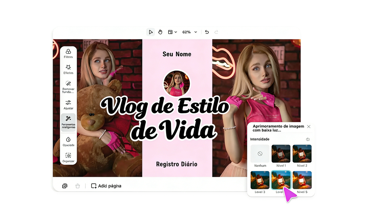 Crie sua montagem de fotos online gratuitamente