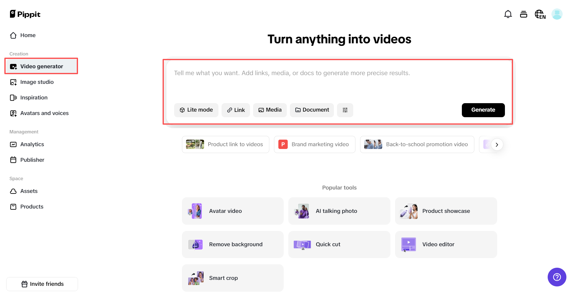 Pinadali ang pagbuo ng video gamit ang AI