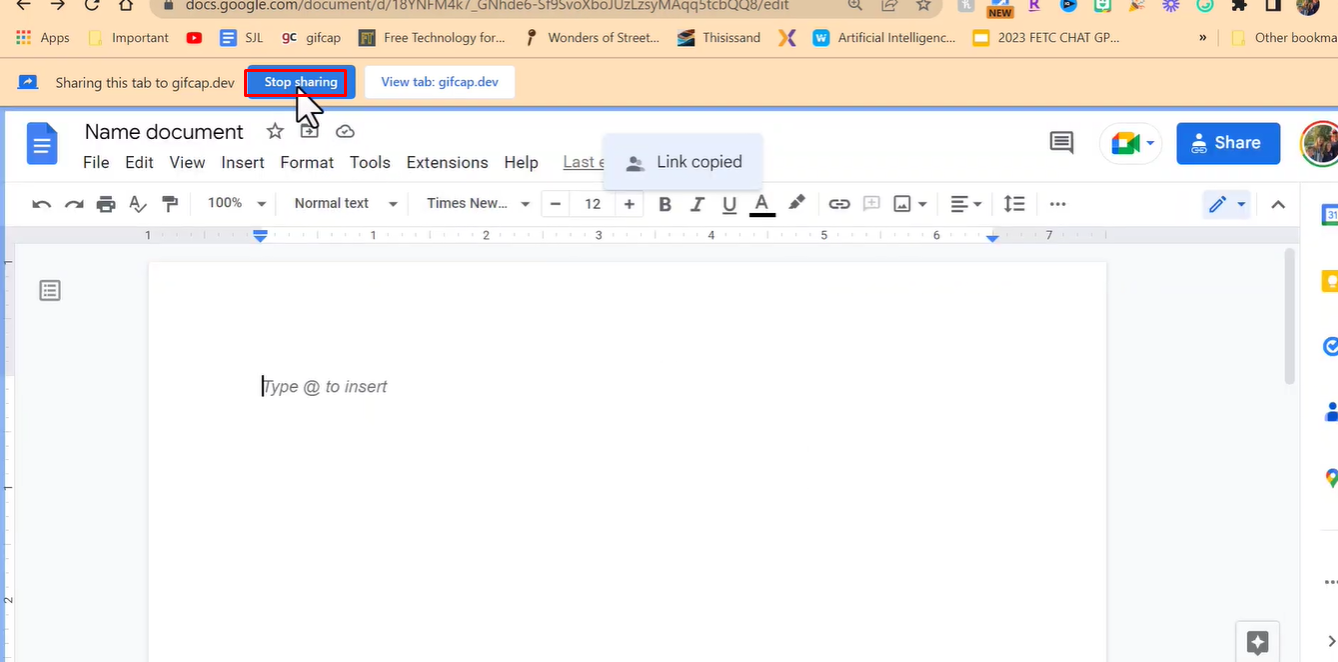 Zastavit zachycování GIF v systému Windows