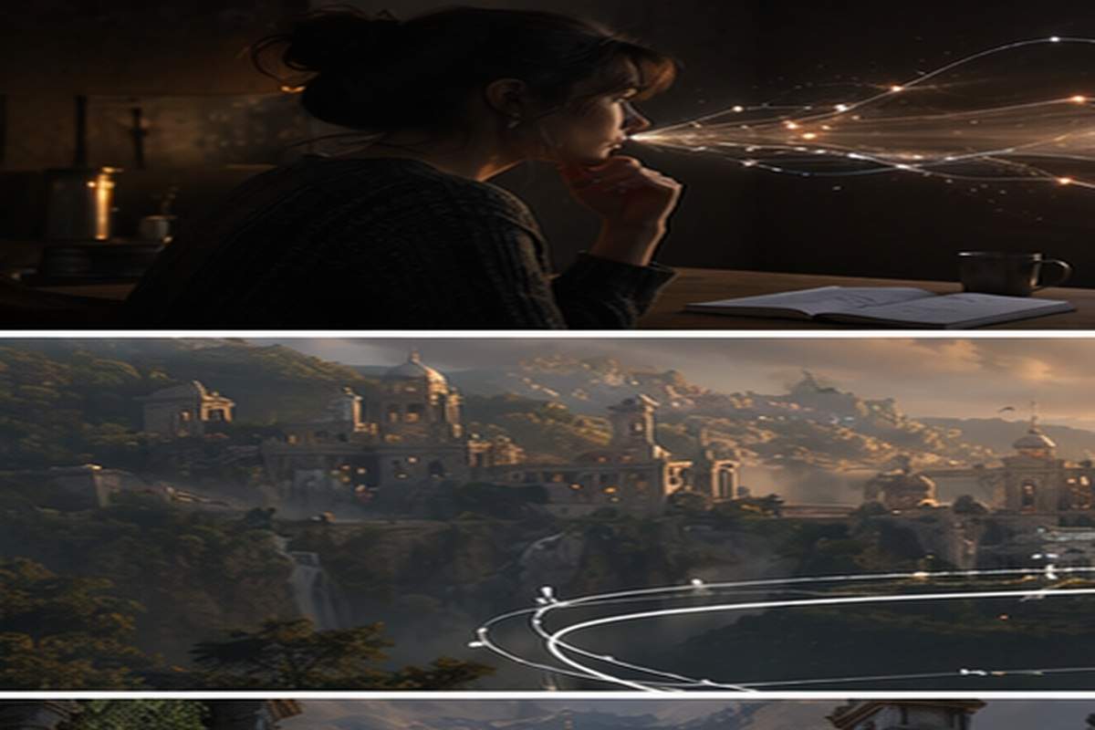 Ai Scene Generator topic-relevant cover visual