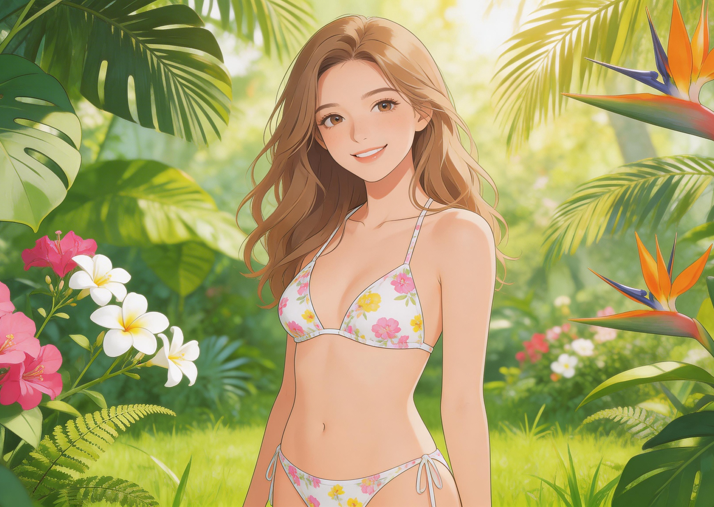 bikini photo background