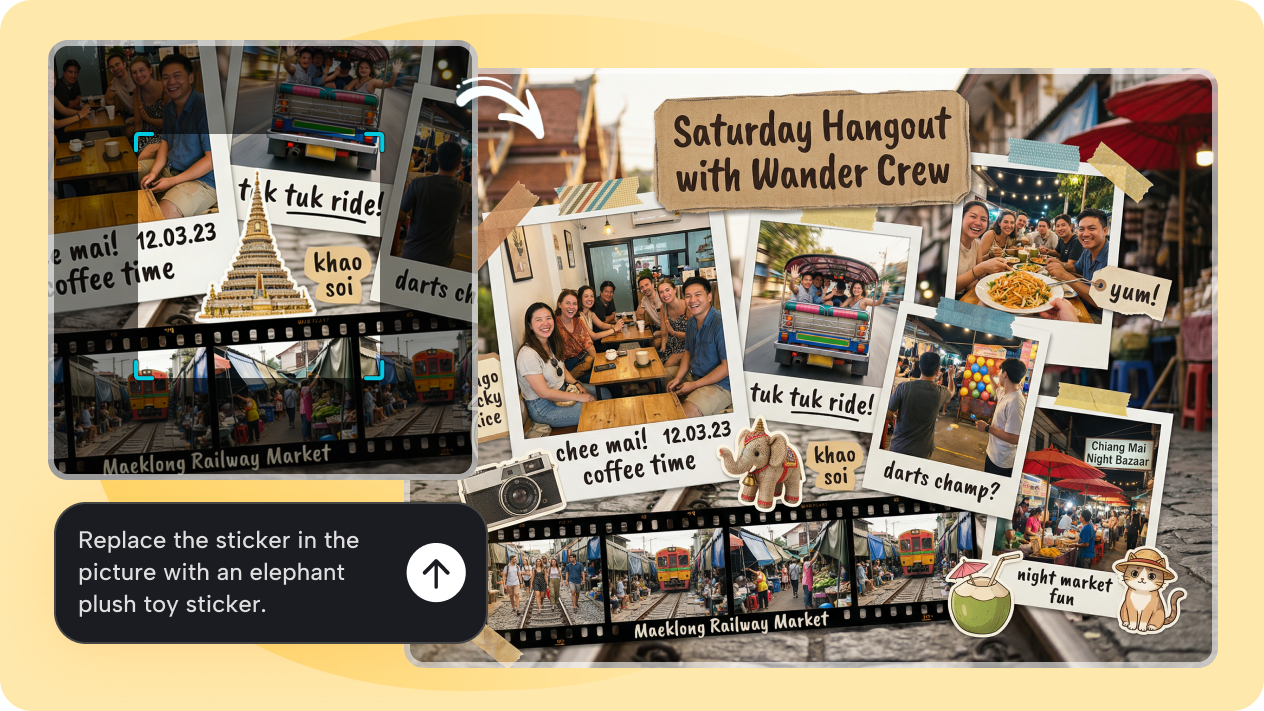 Adjust and refine layouts with interactive editing