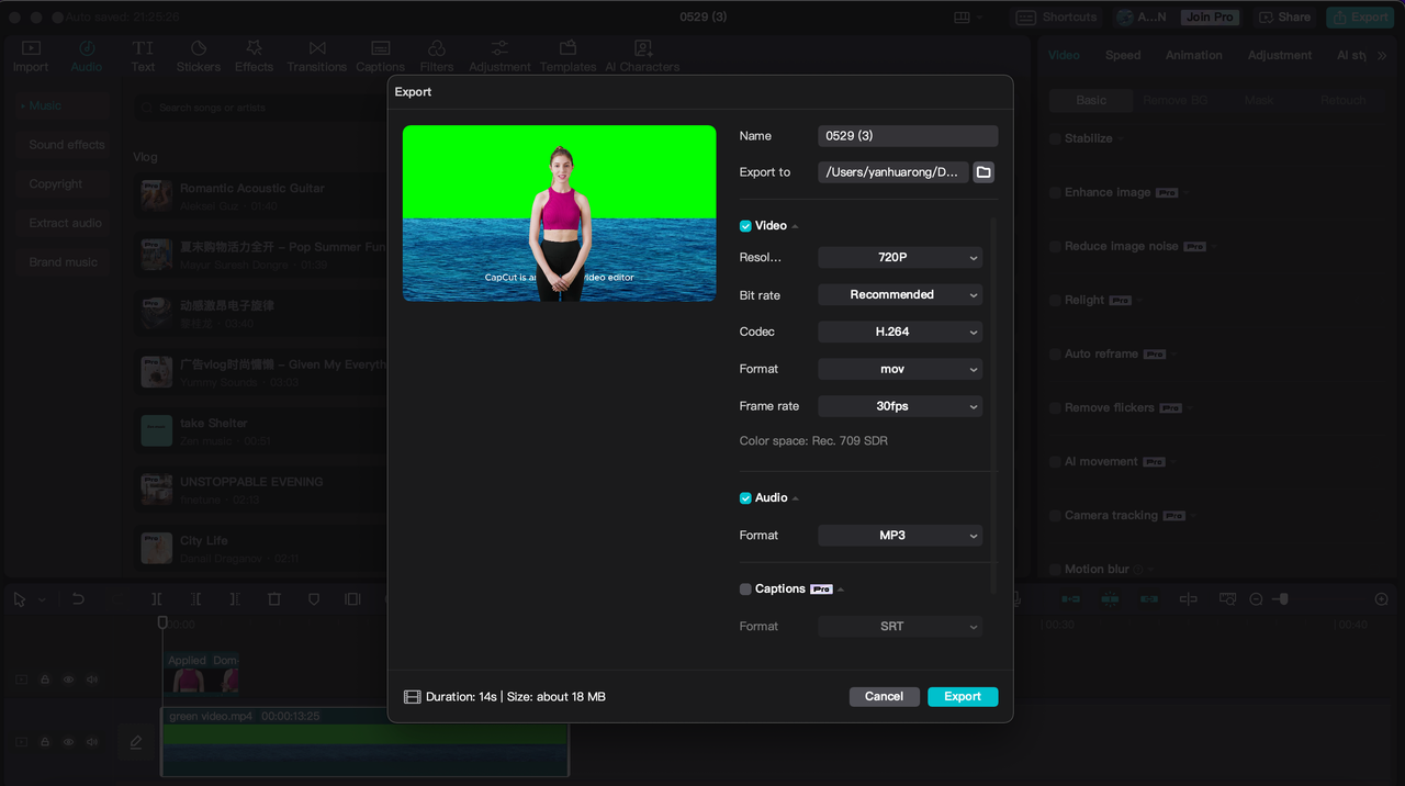 Cómo exportar un video en el editor de video de escritorio de CapCut