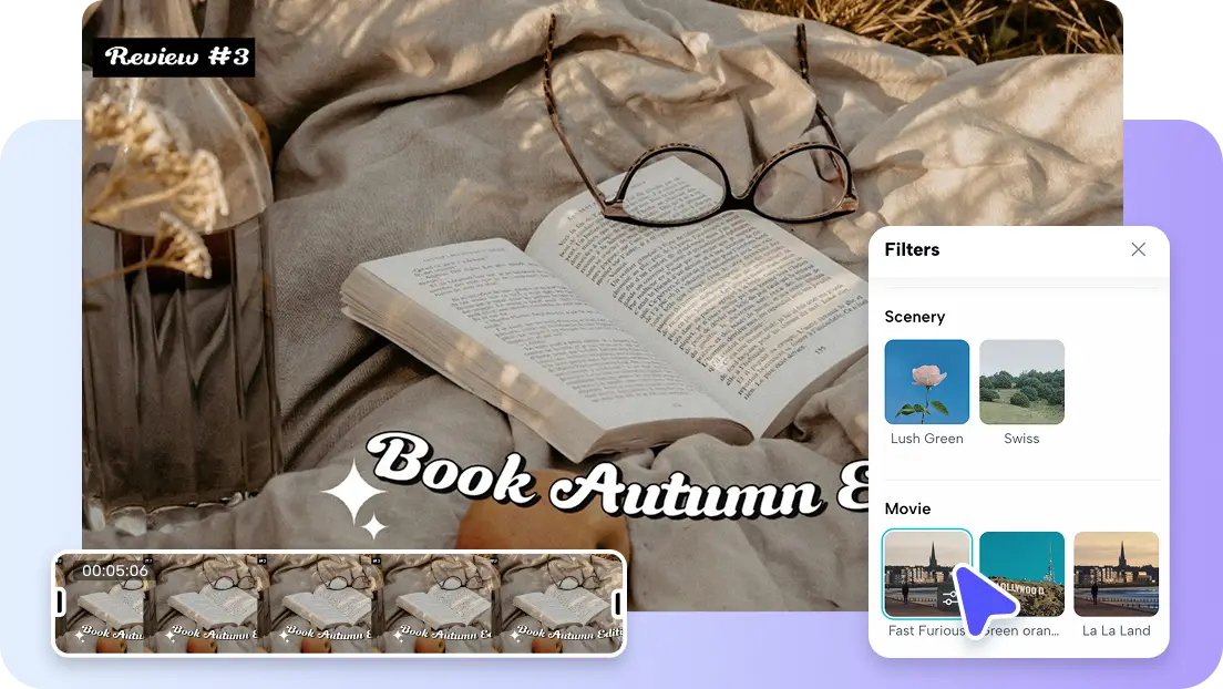 Add a cinematic touch