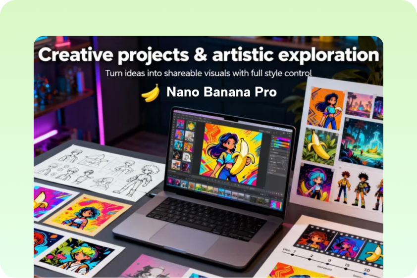 proiecte creative și explorare artistică