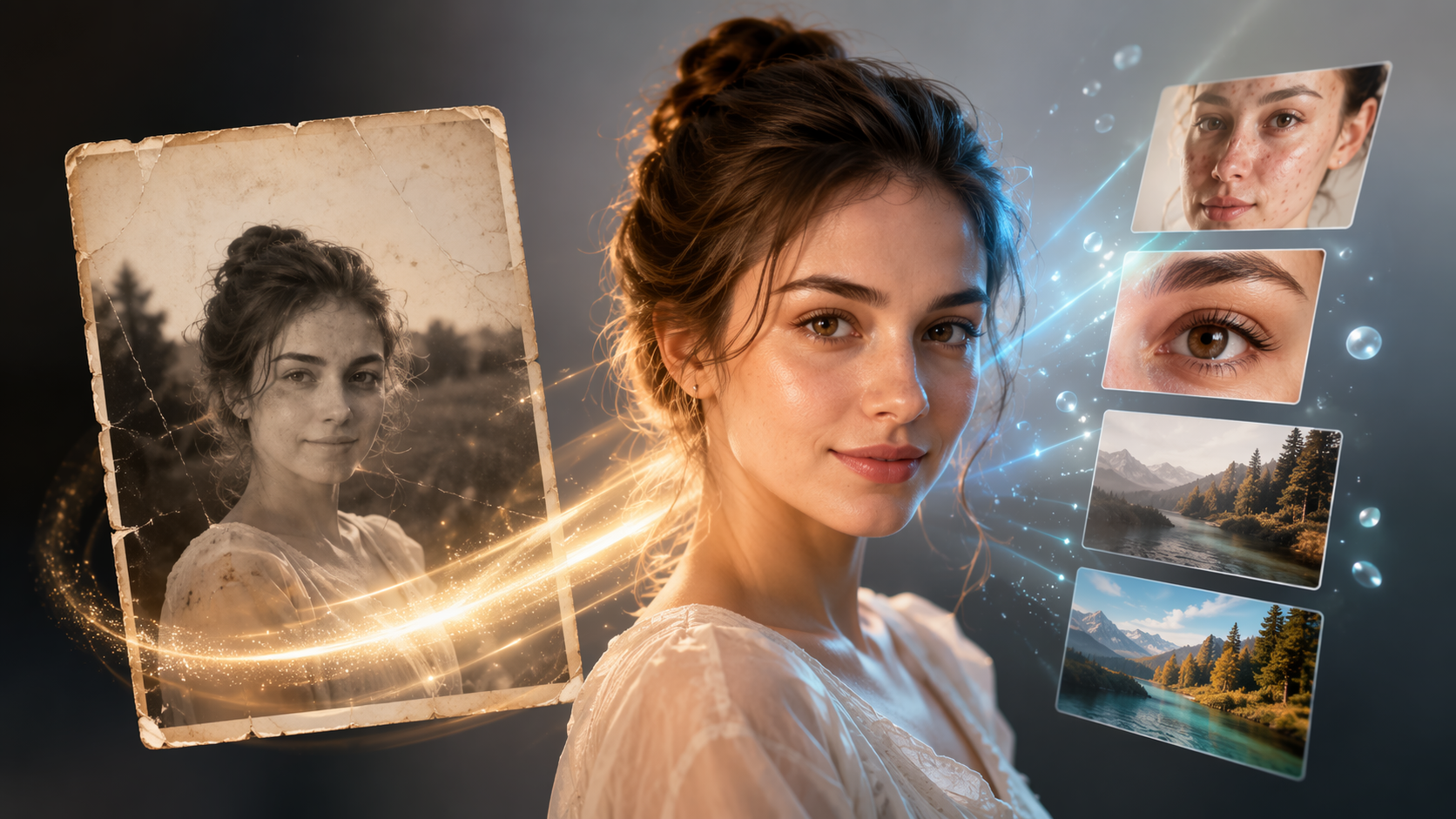Dreamina IObit AI photo editor 16:9 hero image
