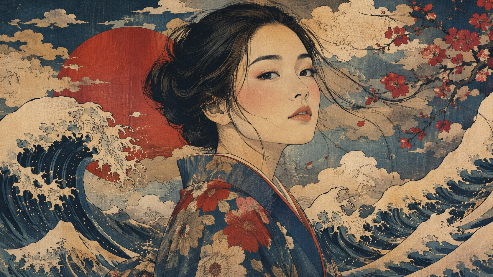 Dreamina AI Ukiyo E filter 16:9 hero image