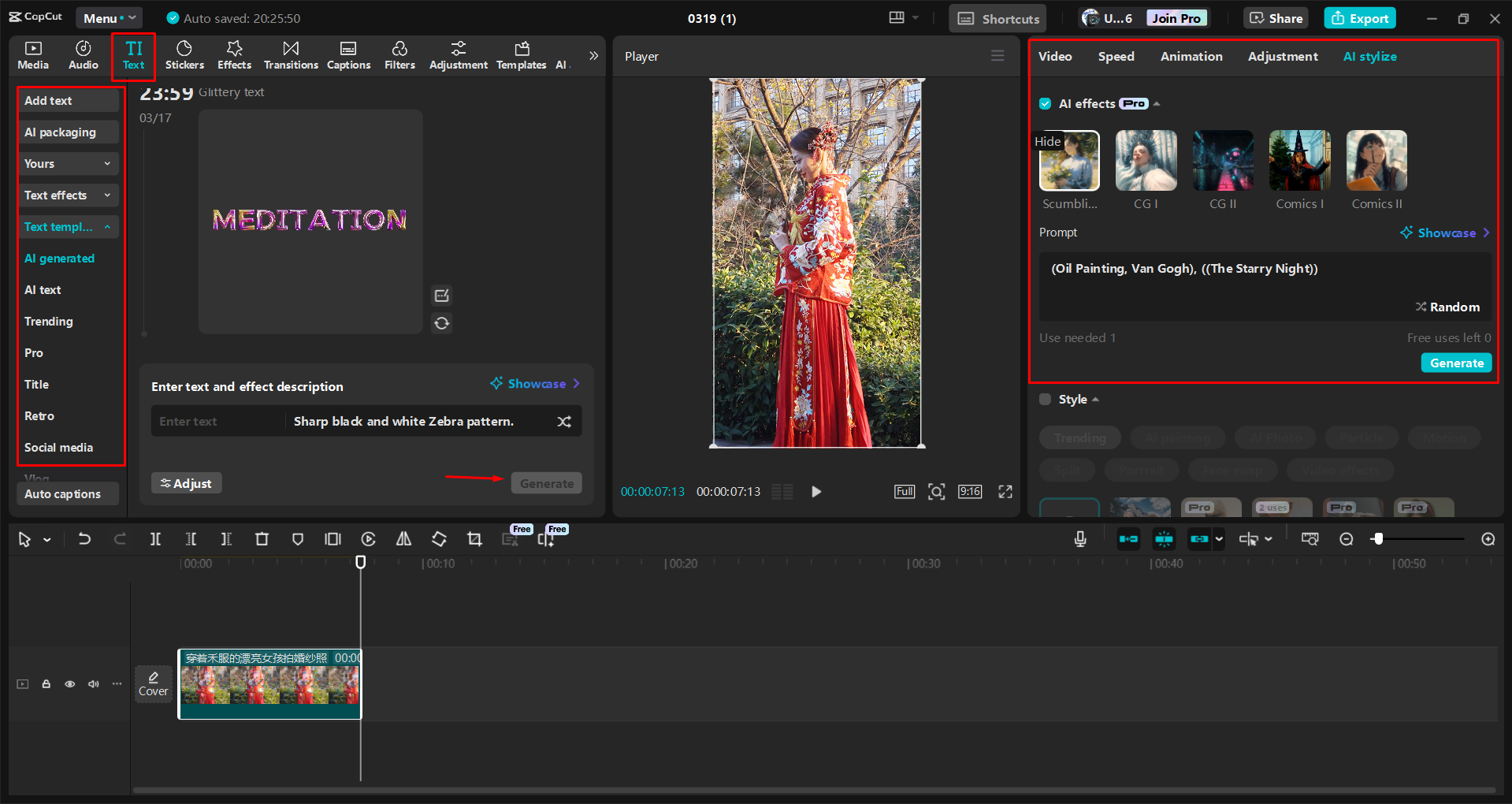 Creating a stunning YouTube Short in the CapCut desktop video editor