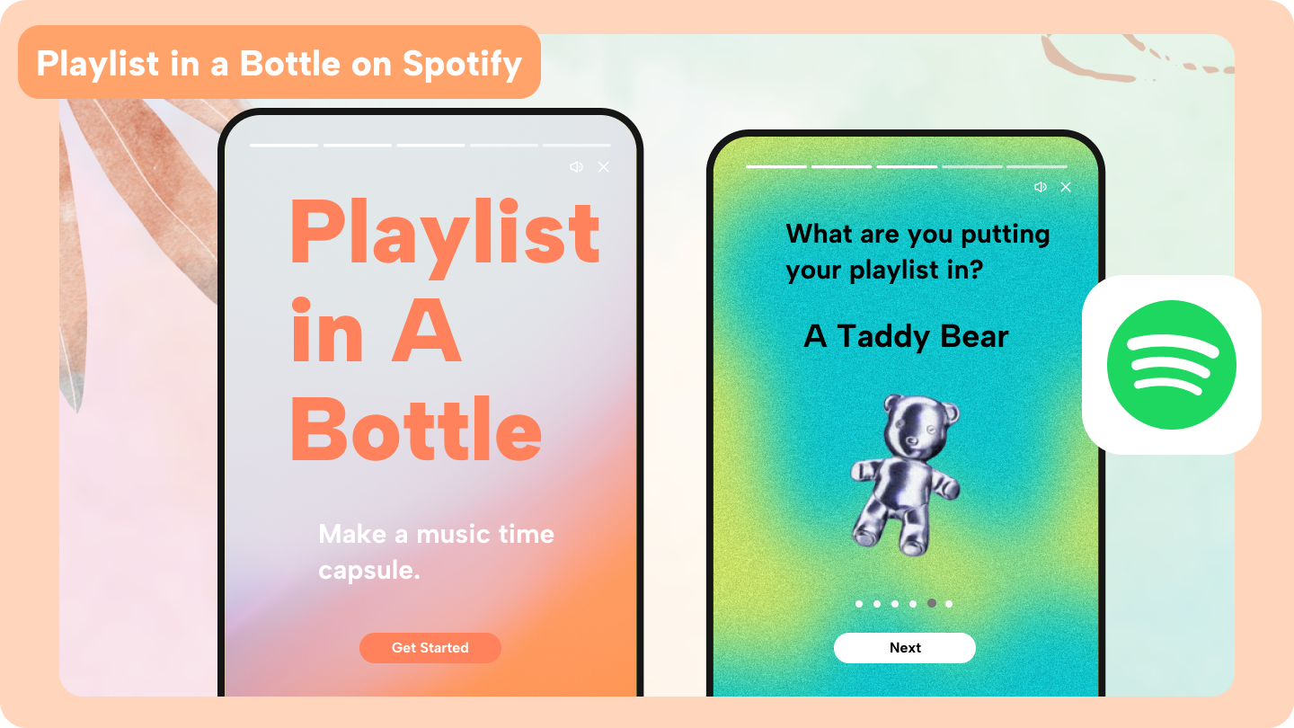 spotify i en flaska