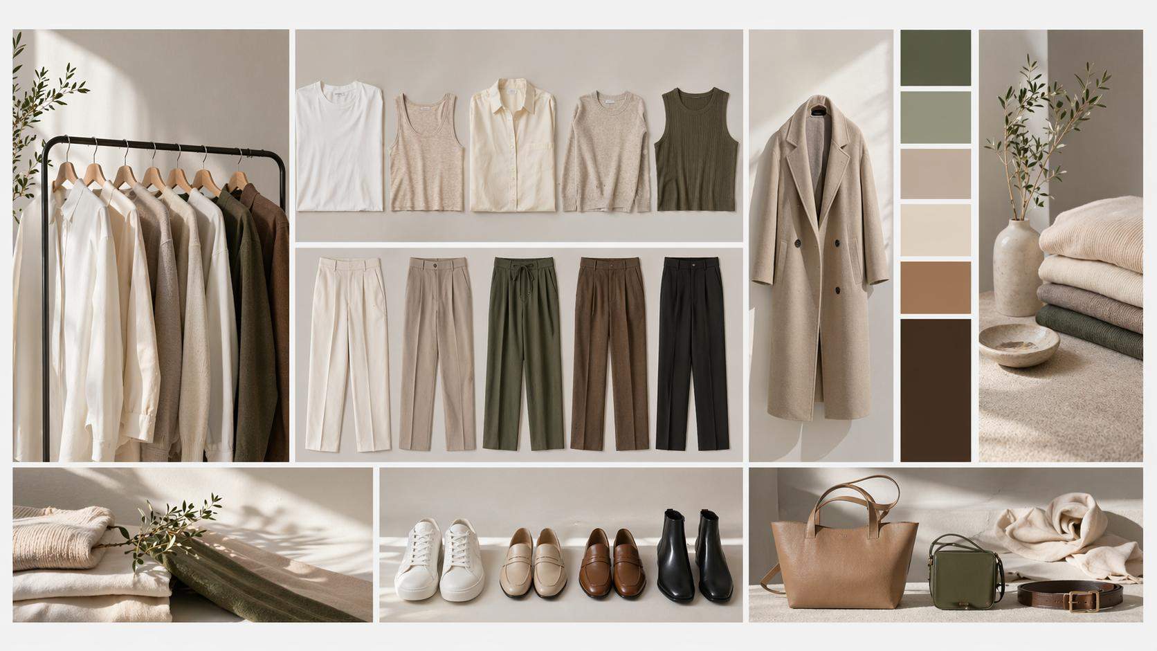 Dreamina AI outfit planner prompt example 4: Minimal capsule wardrobe
