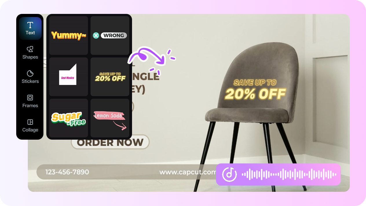 Customize the style of your Facebook ad