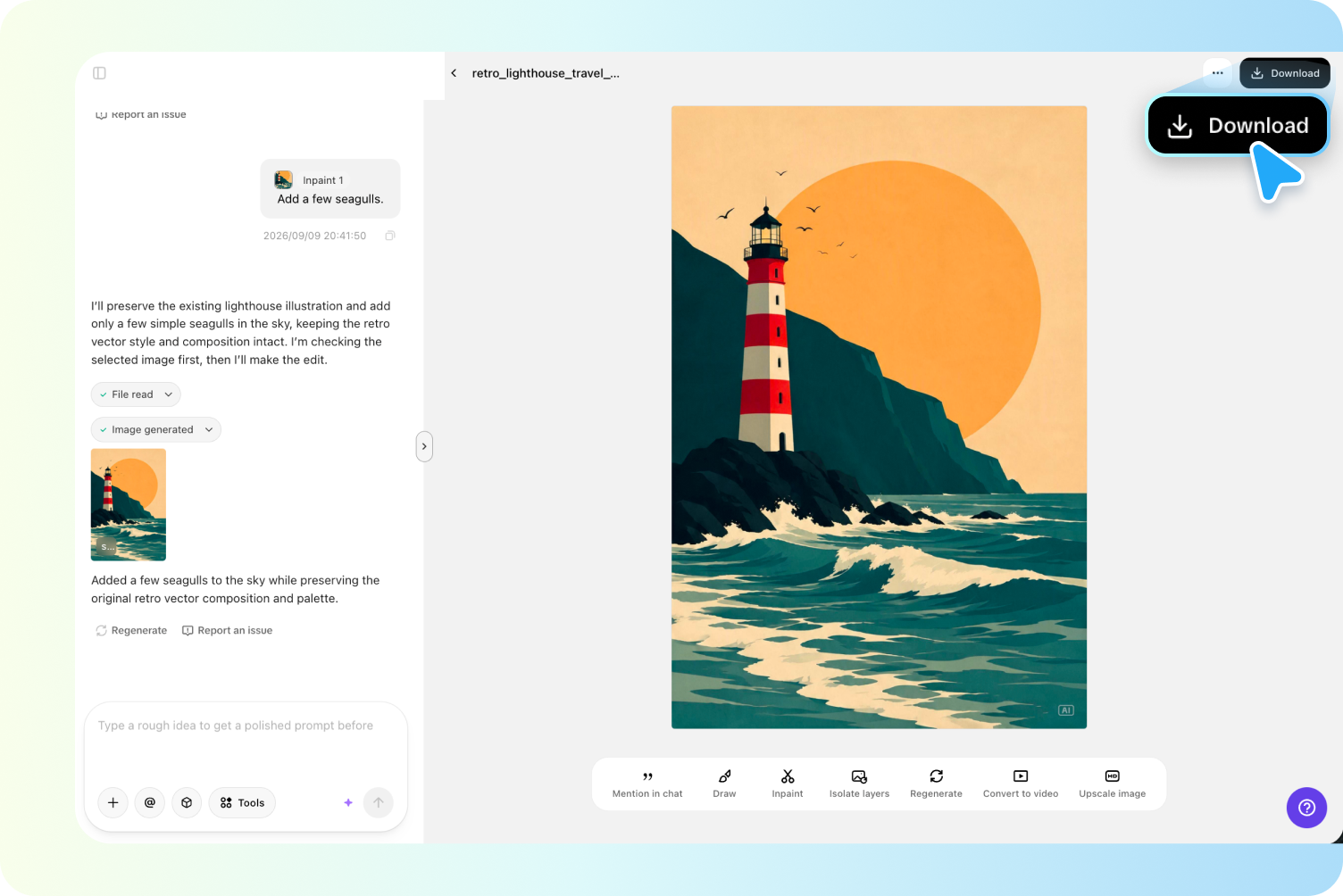 Step 3: Export Your Vector Image 