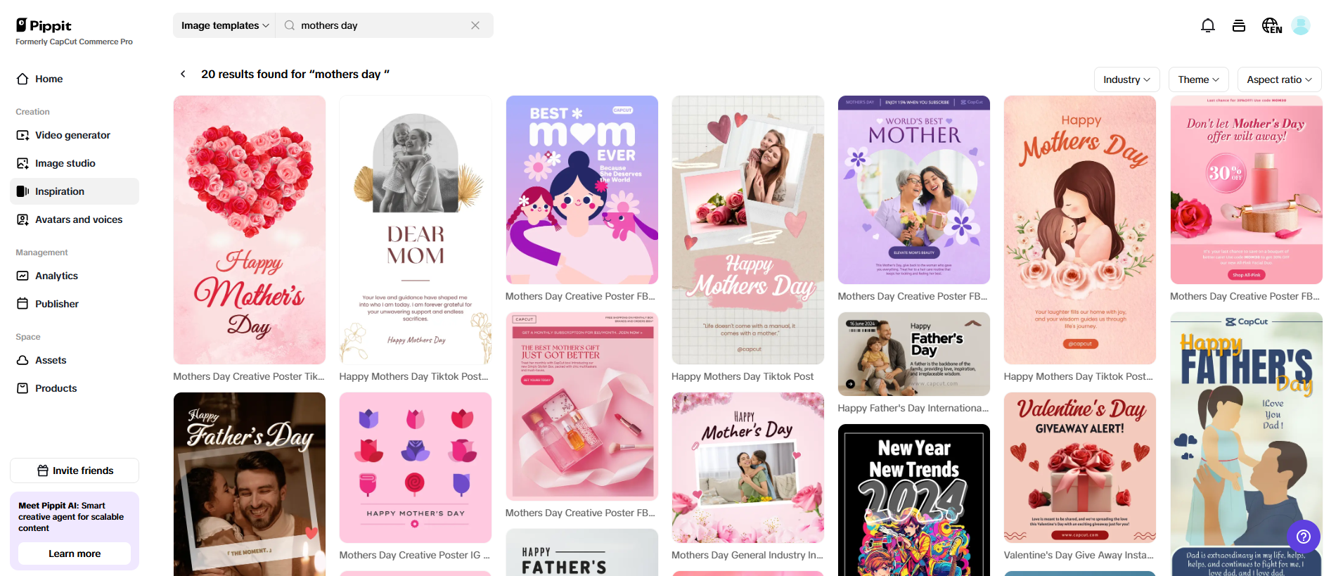 Customizable templates