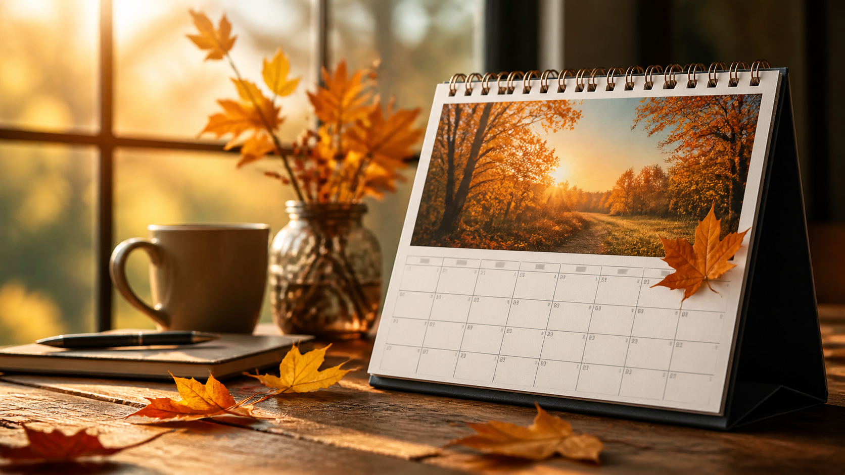 Welcome September 2026 video Closing mood single-scene 16:9 visual