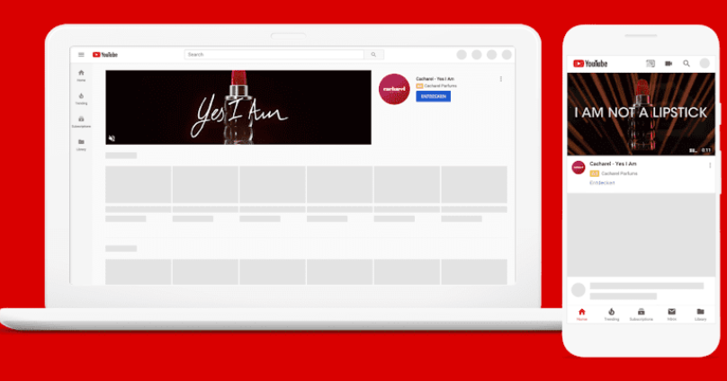 Типы рекламы YouTube-Masthead ads