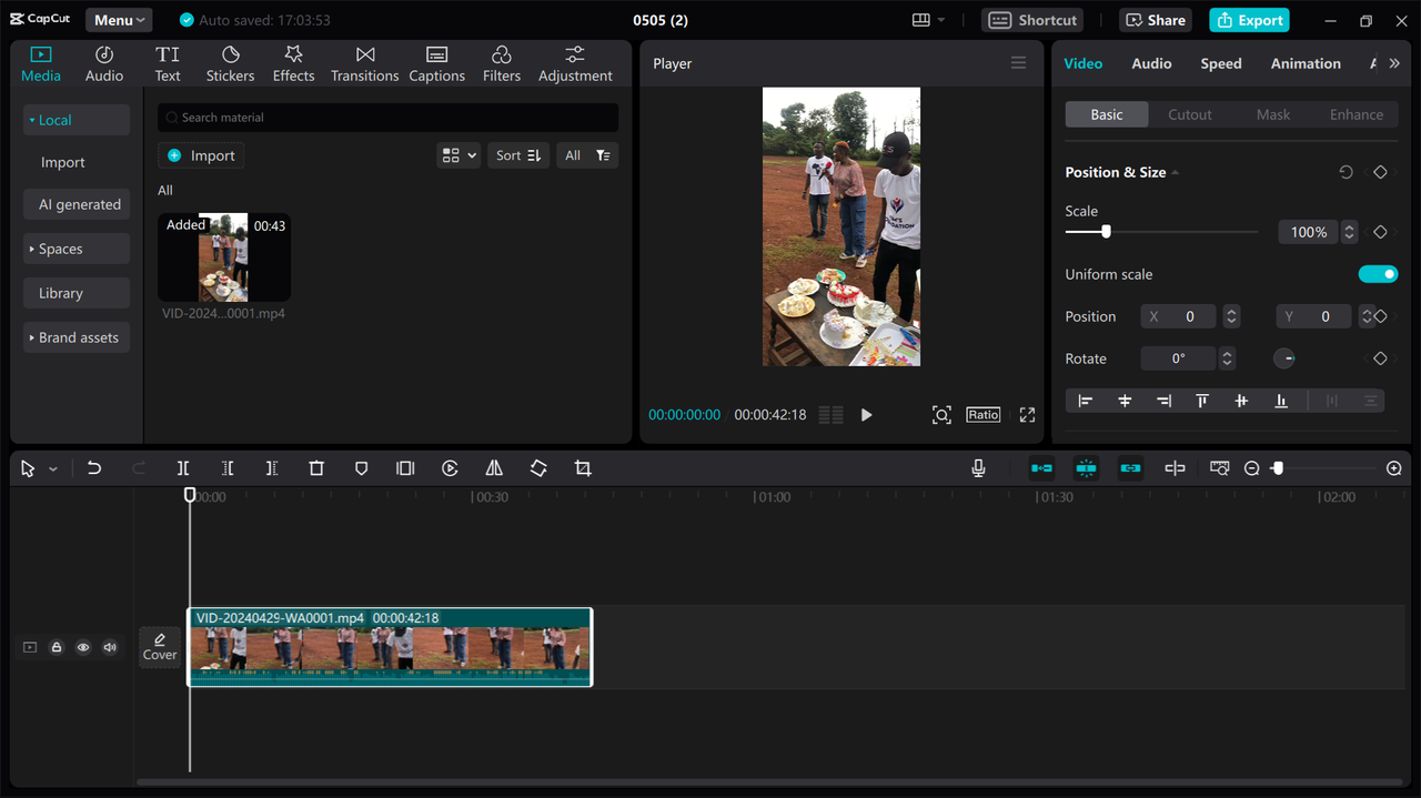 edit video