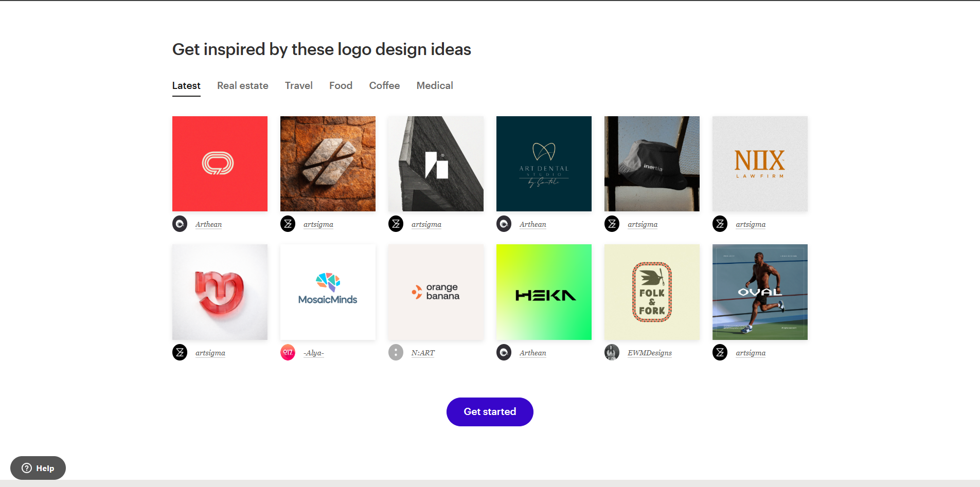 99designs interface