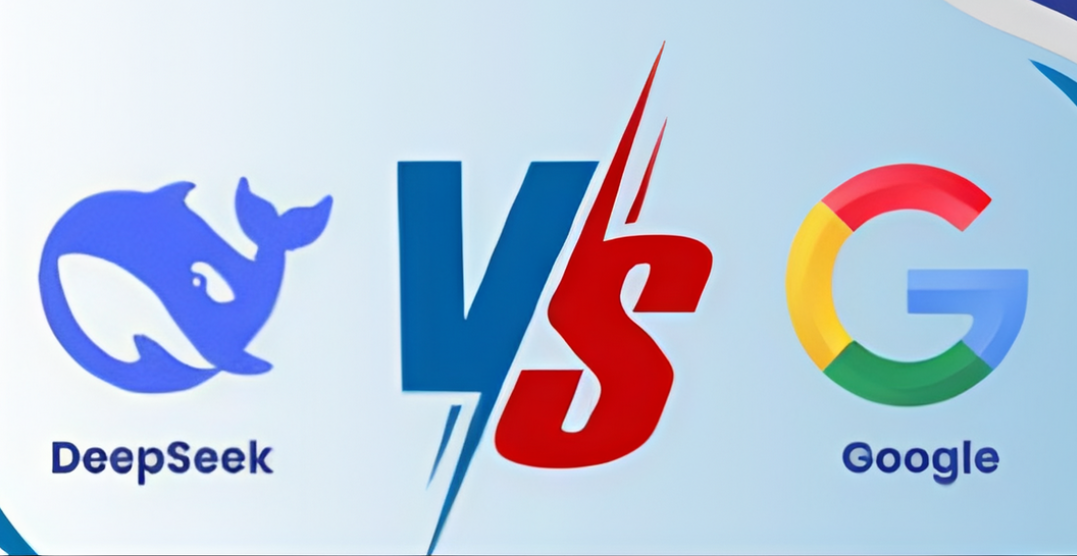 Google Keresés vs. DeepSeek
