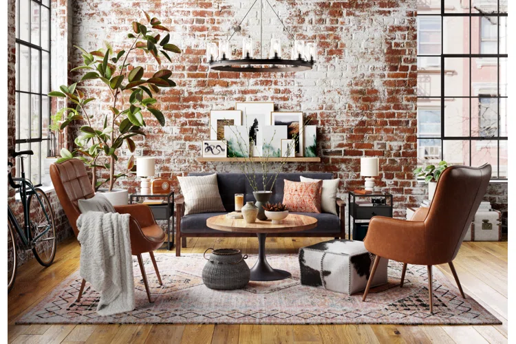 Industrial living room ideas