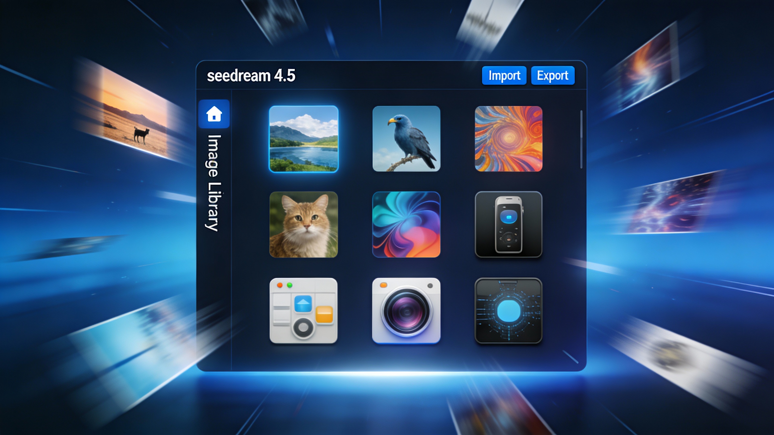 Step 2: Enable multi‑image and background consistency options.