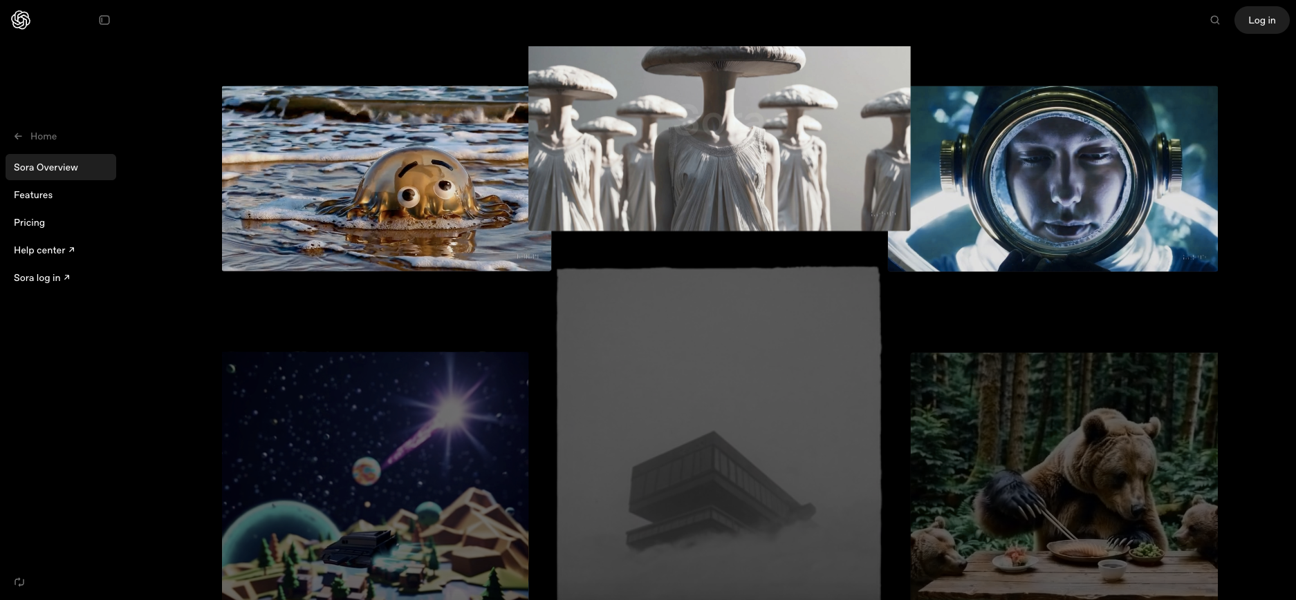 Inicia sesión en Sora AI