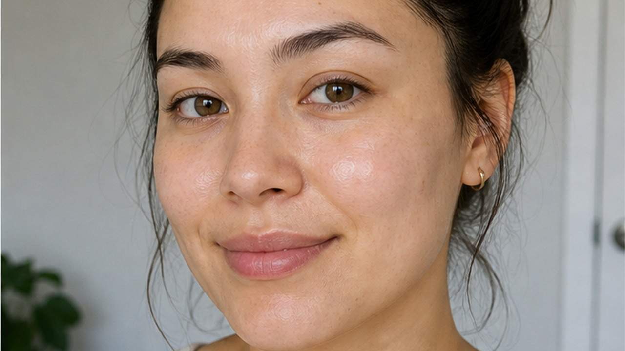 Three-Photo Skincare Before and After Maker prompt result 3